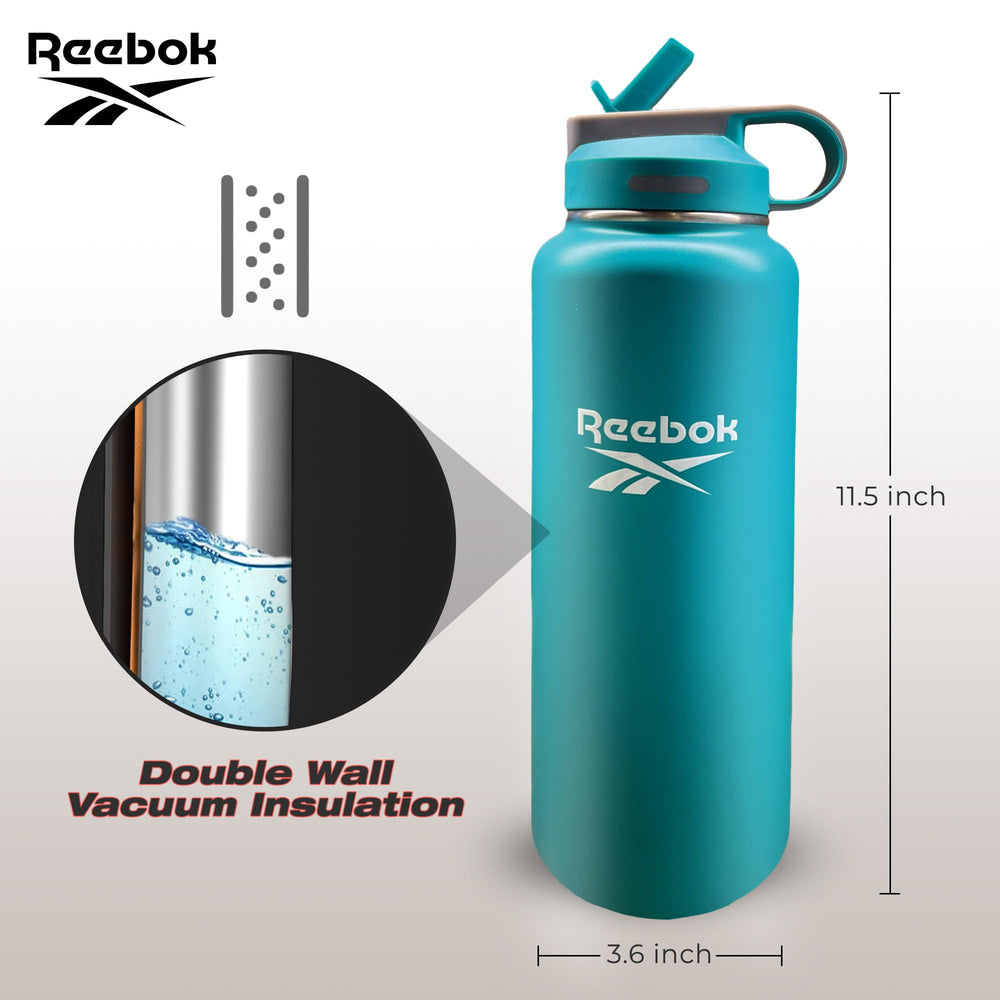 Reebok 40 oz scale comparison demonstrating large capacity advantage