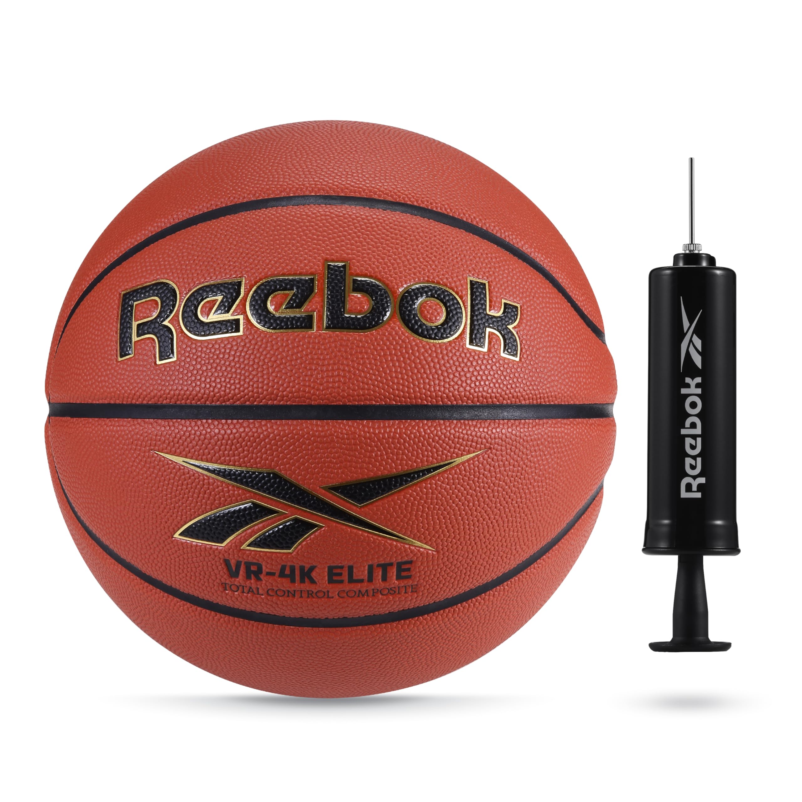 Reebok front view showing the ball and packaging, ready-to-play