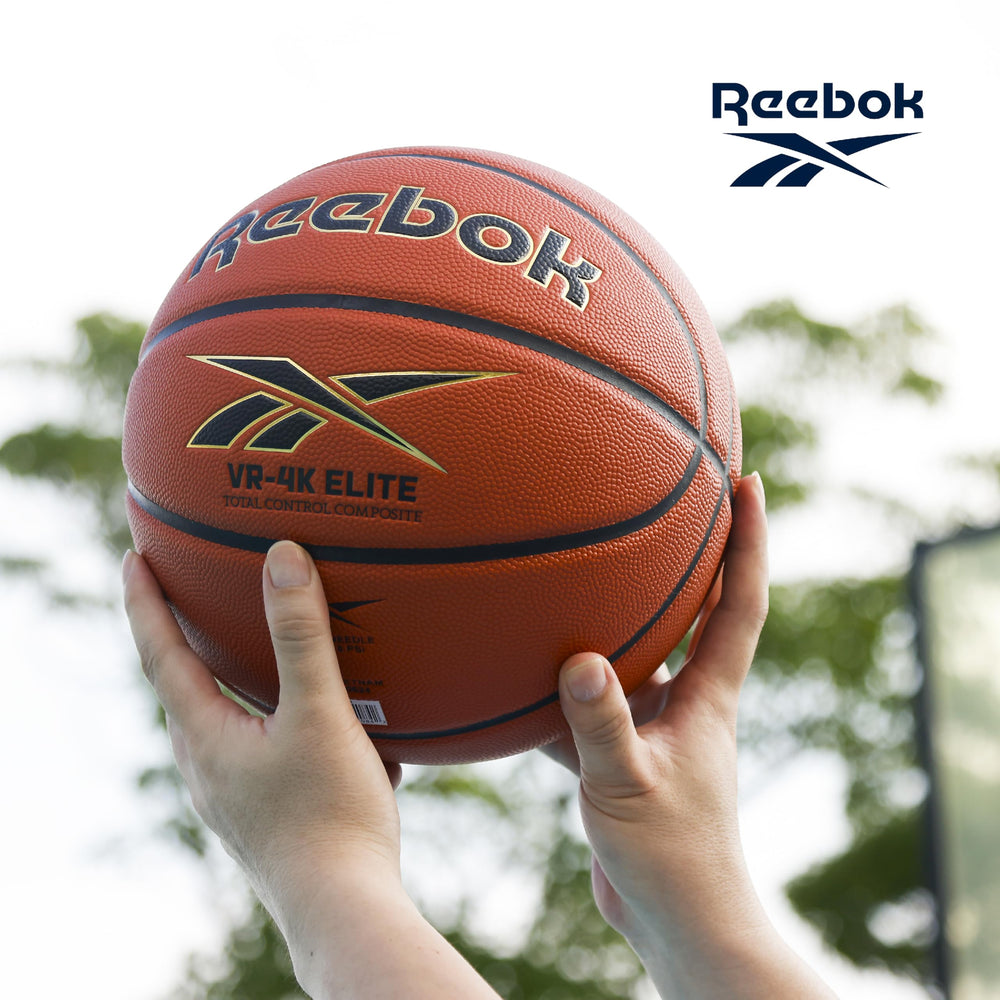 Reebok label and seam detail demonstrating durable construction