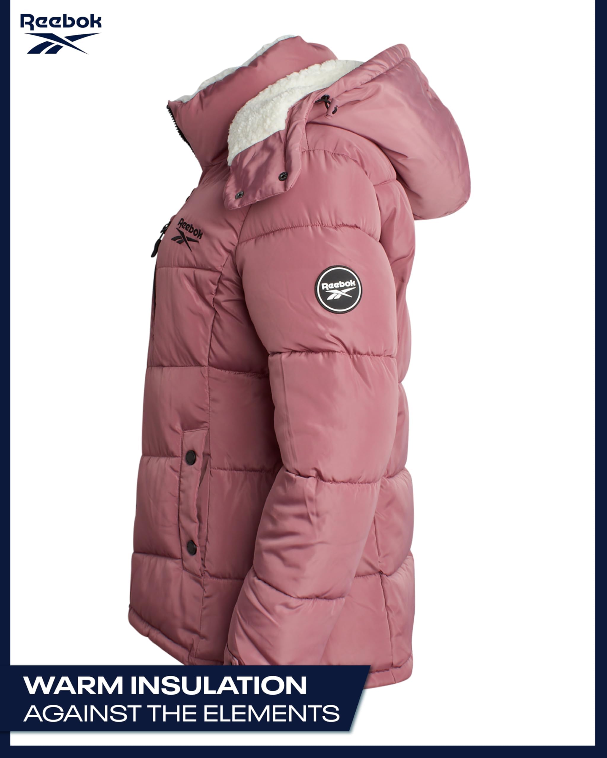 Reebok model wearing jacket in street setting demonstrating everyday versatility