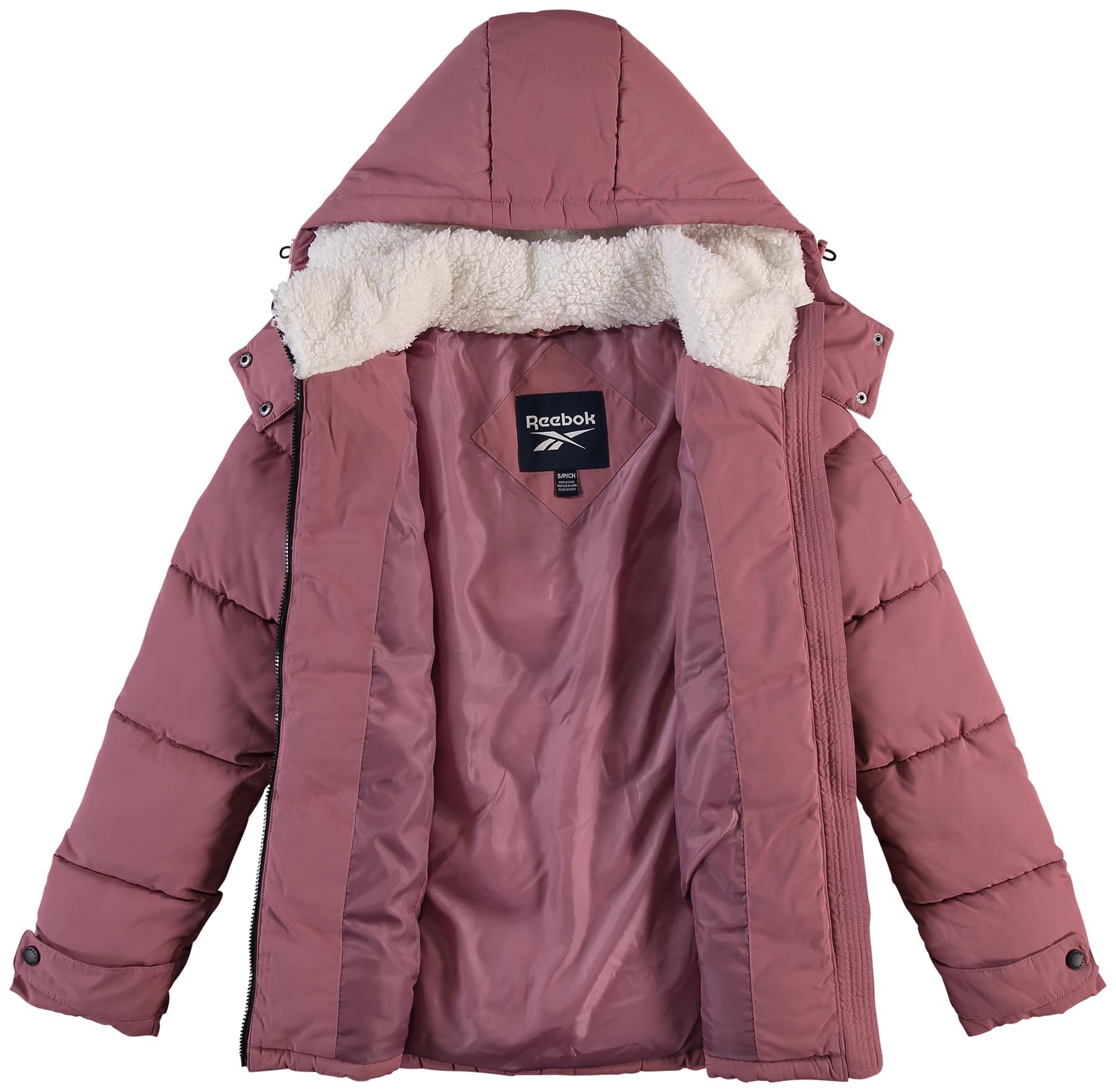 Reebok pocket and zip detail offering secure storage and easy access