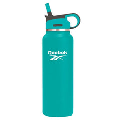 Reebok teal front view showing sleek design and brand appeal