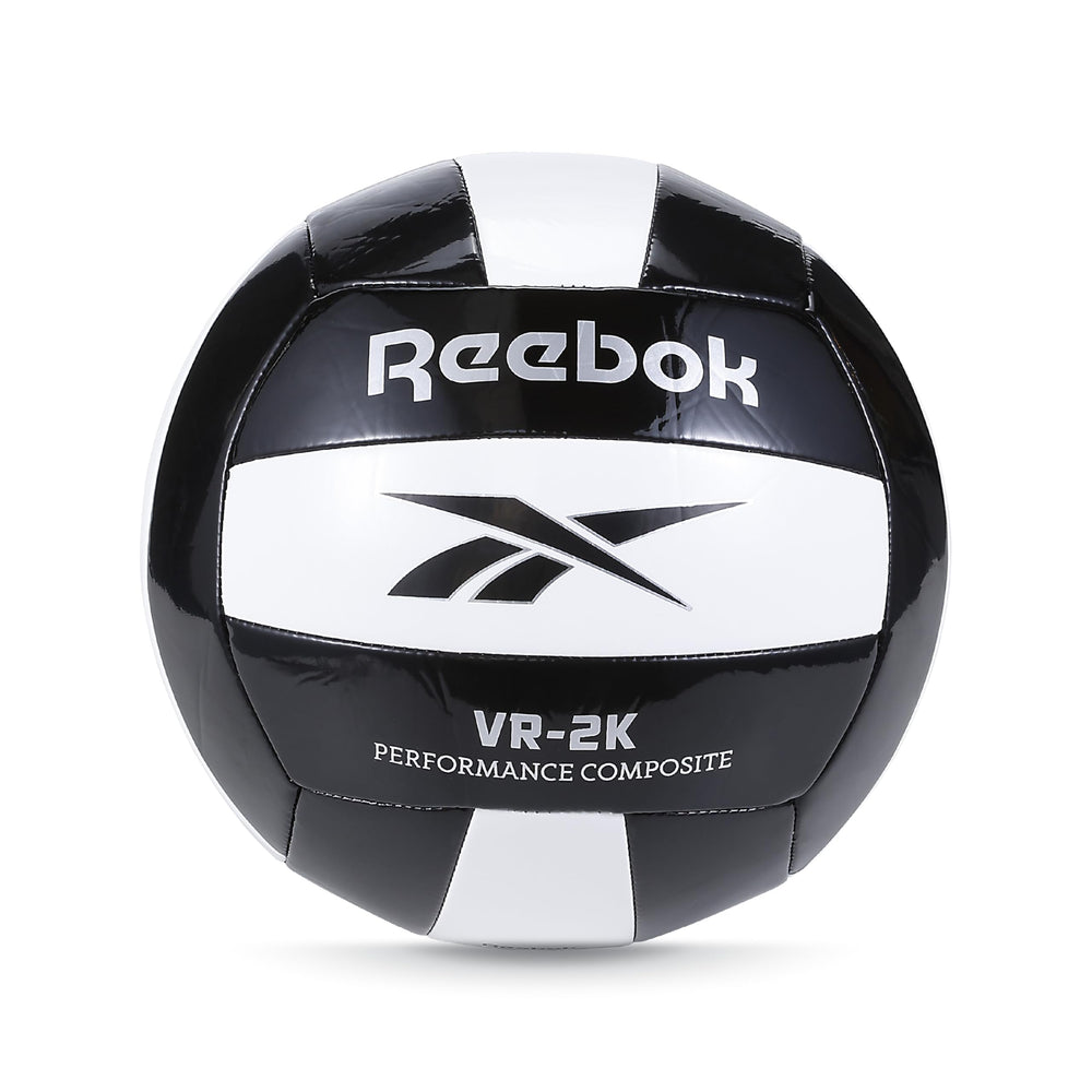 Reebok volleyball front view showing official size and clear branding for easy recognition