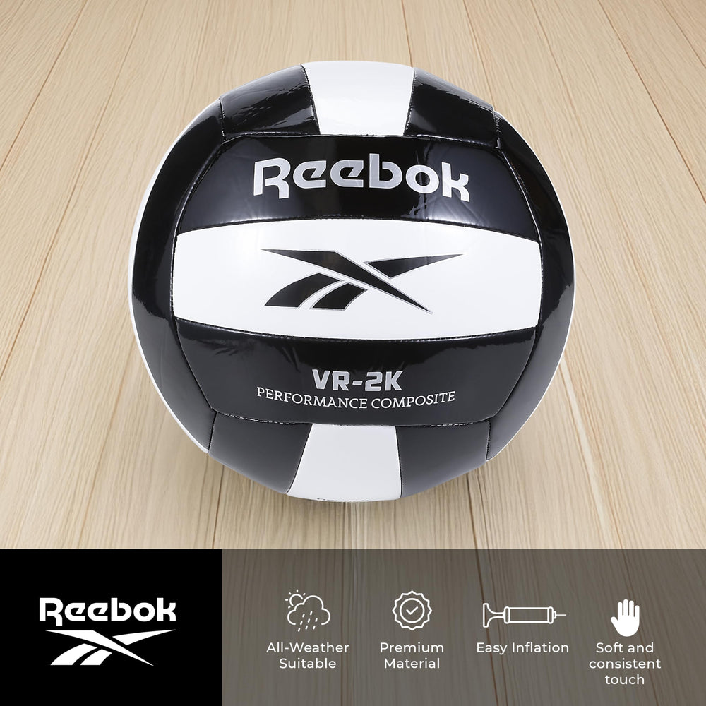 Reebok volleyball close-up of soft-touch panels highlighting improved grip and comfort
