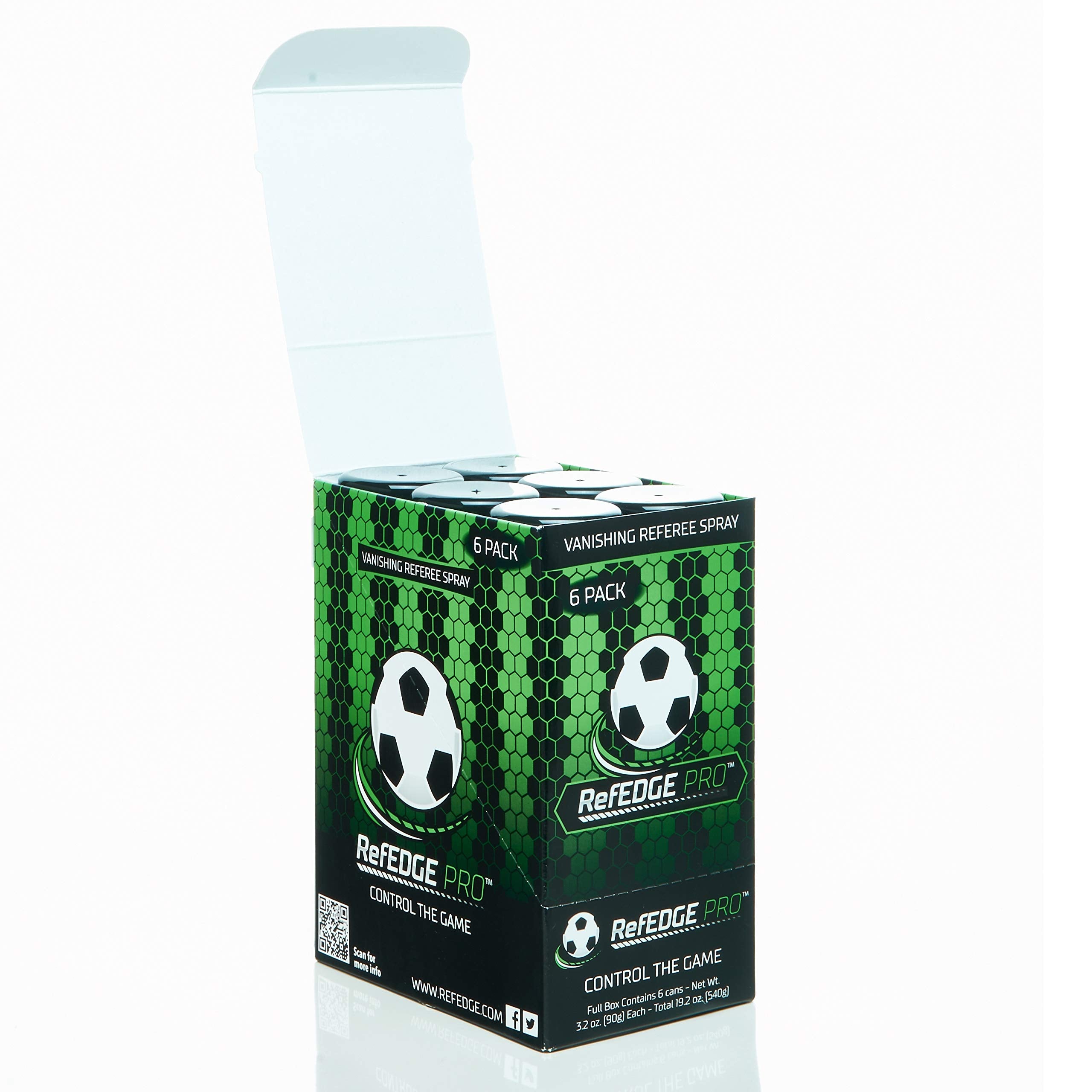 RefEDGE PRO low-supply indicator alerting referee to remaining sprays