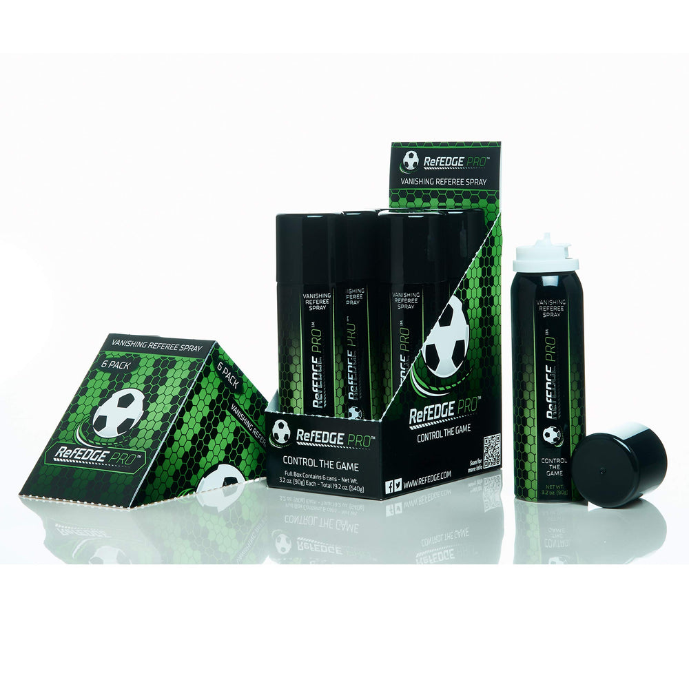 RefEDGE PRO six-pack display box converted for retail shelf convenience