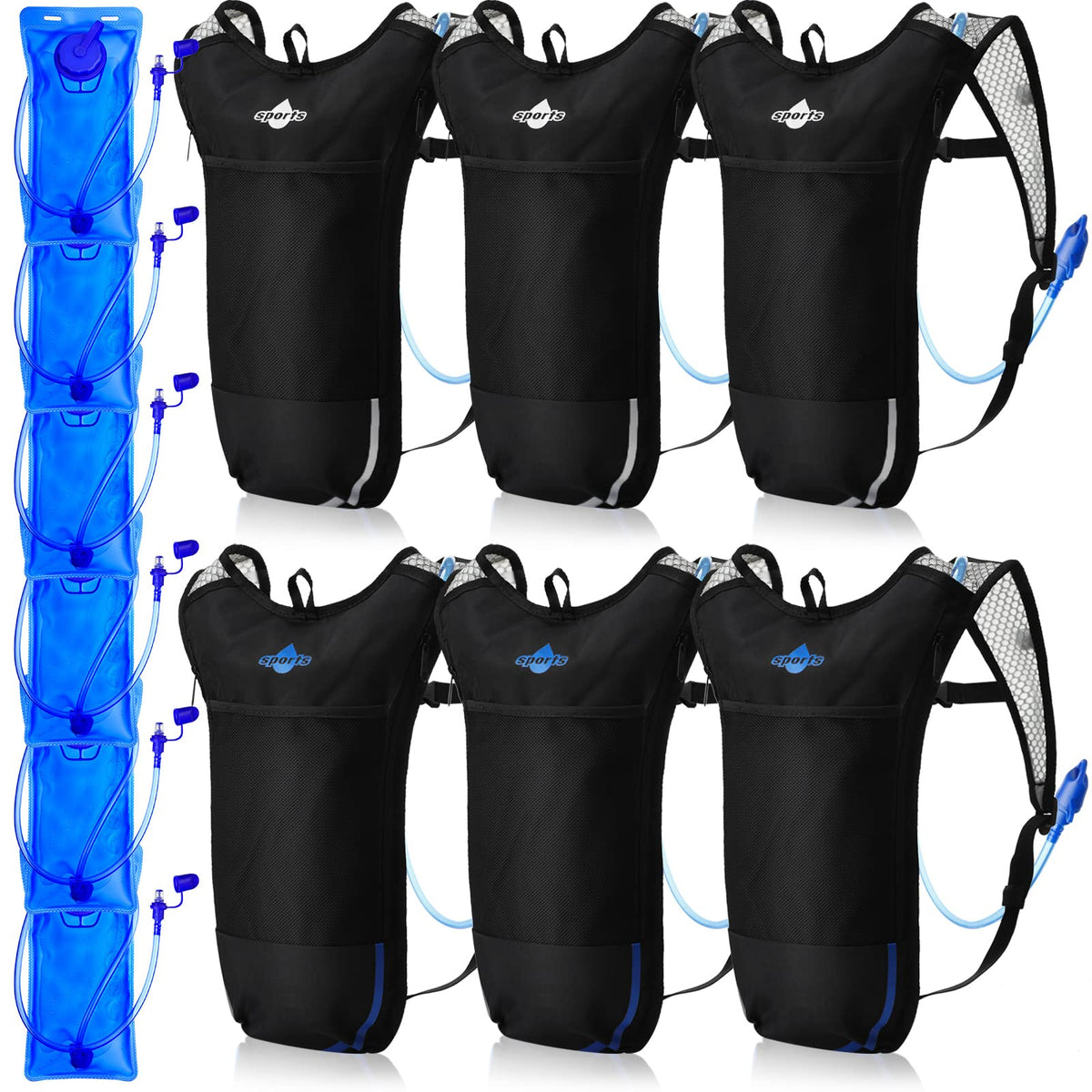 Reginary front view showing pack shape and storage, comfortable carry