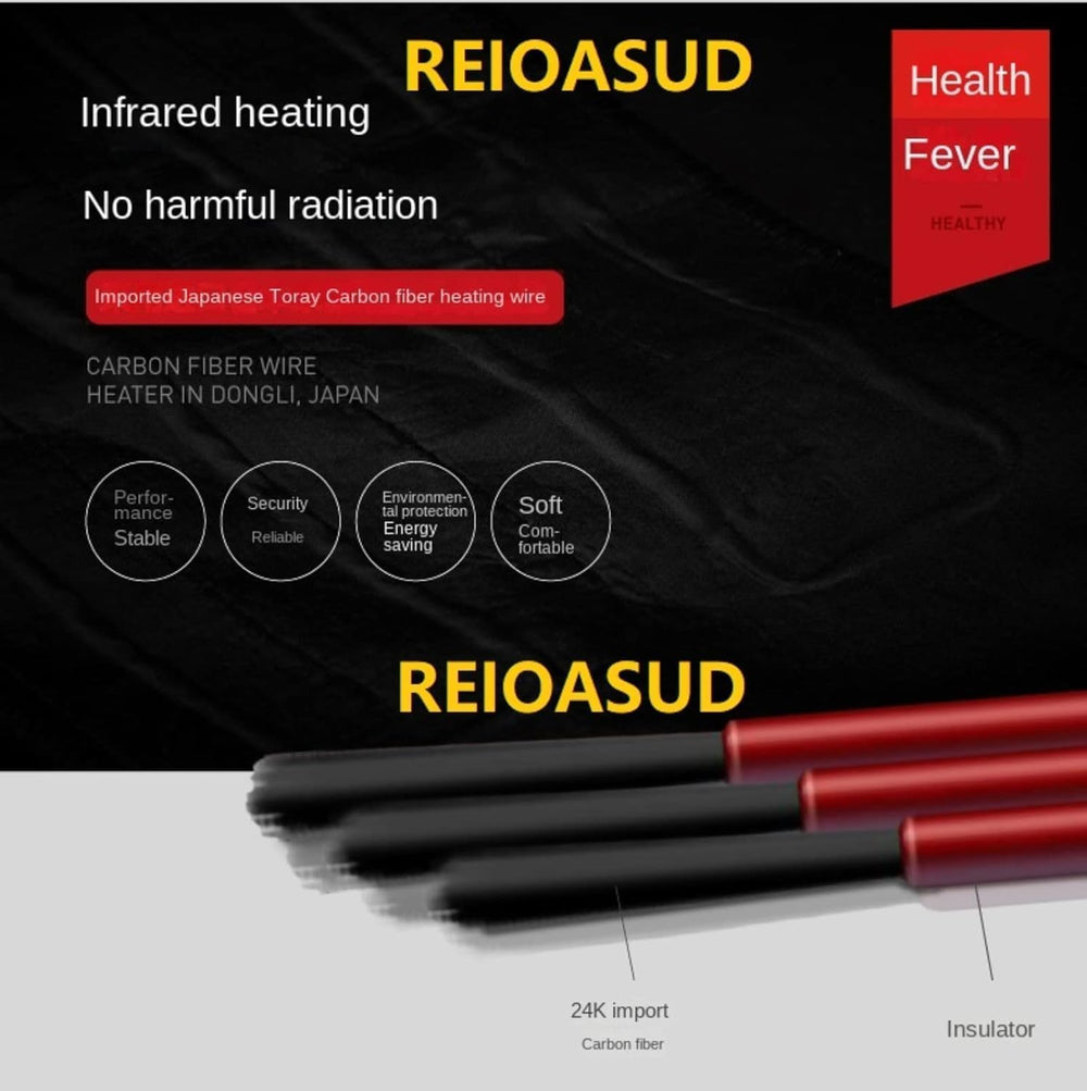 REIOASUD fabric texture and fleece lining, breathable comfort benefit