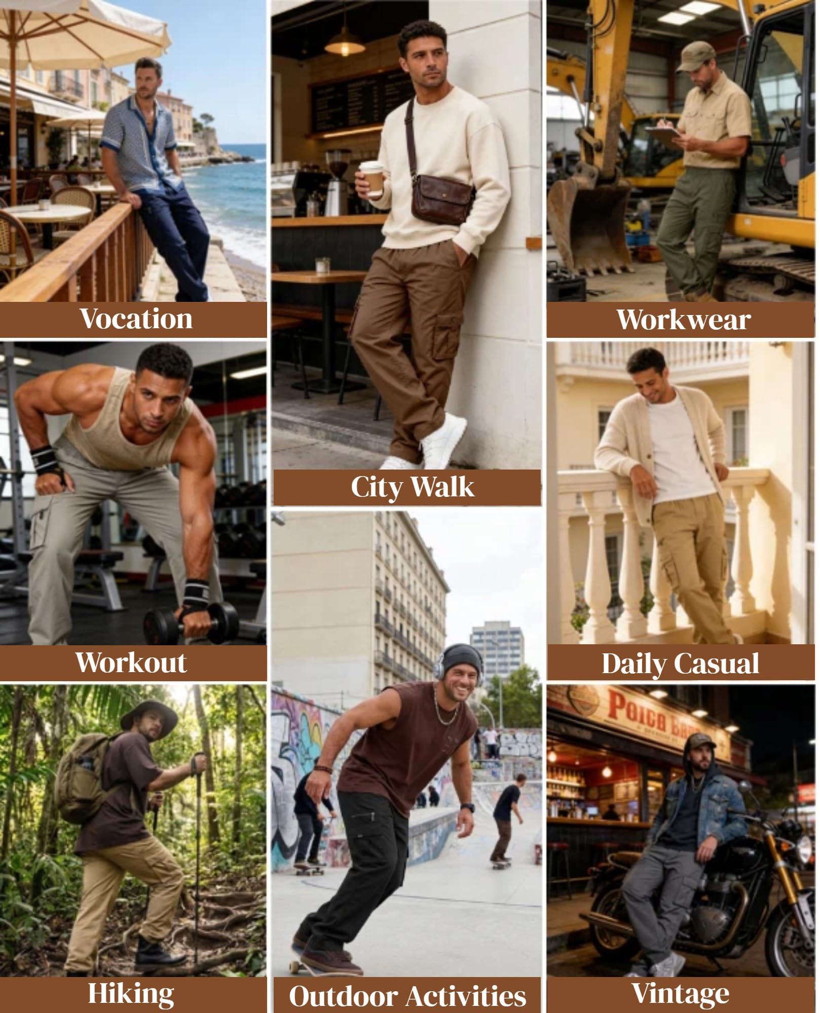 Rela Bota model wearing pants for scale and styling options