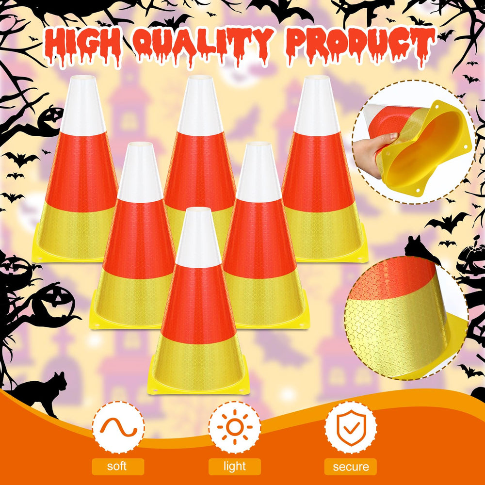 Relaxweex stacked cones demonstrate compact storage and transportability
