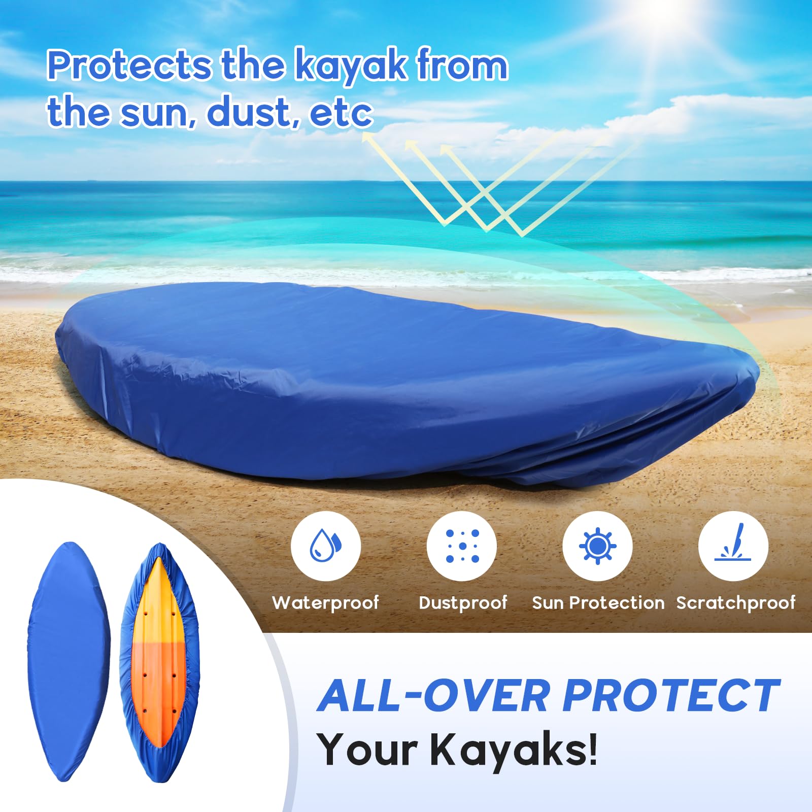 Relaxyee cover on a roof rack showing secure transport protection