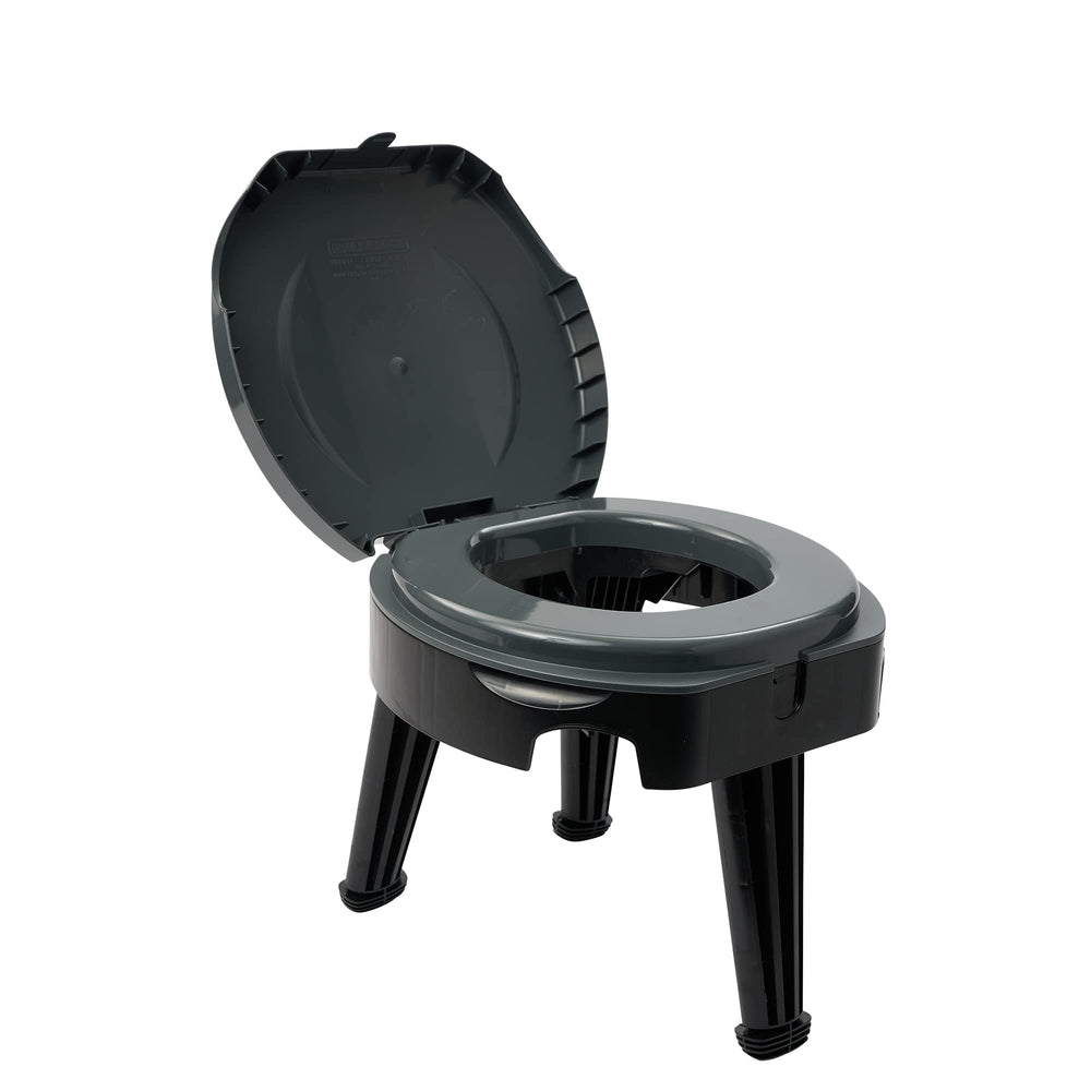 Reliance Fold-to-Go front view showing sturdy seat and stability