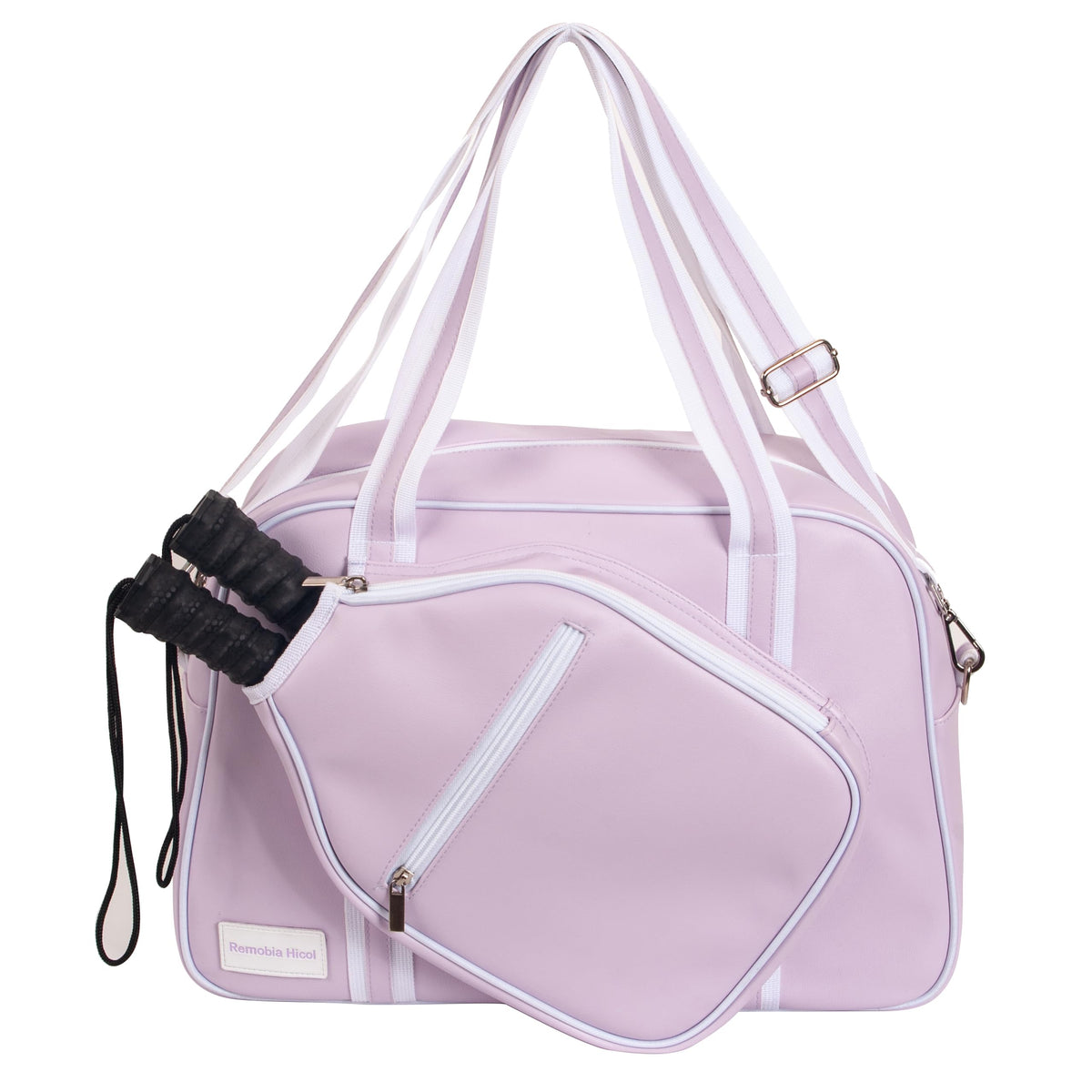 Remobia Hicol front view showing paddle pocket and secure zipper for protection