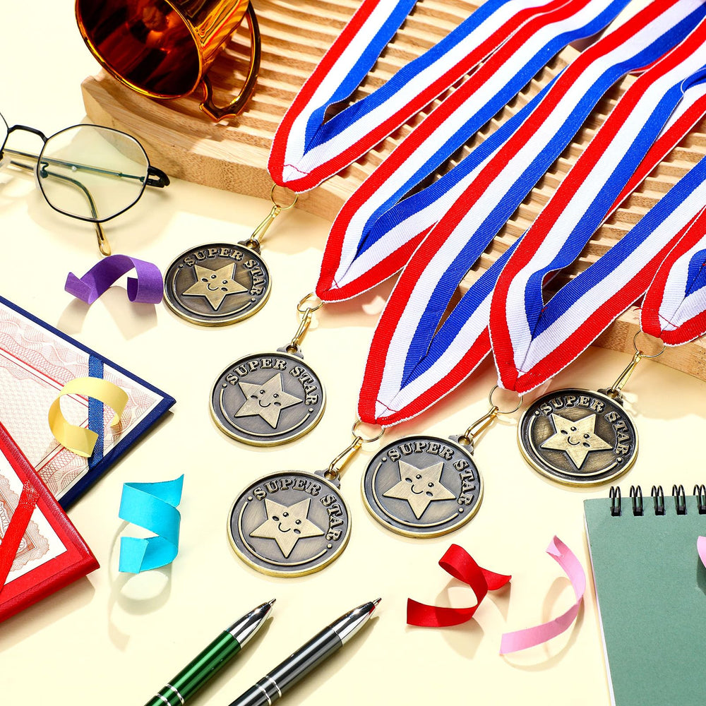 Remuuly medal worn on child at celebration, instant visible recognition and joy