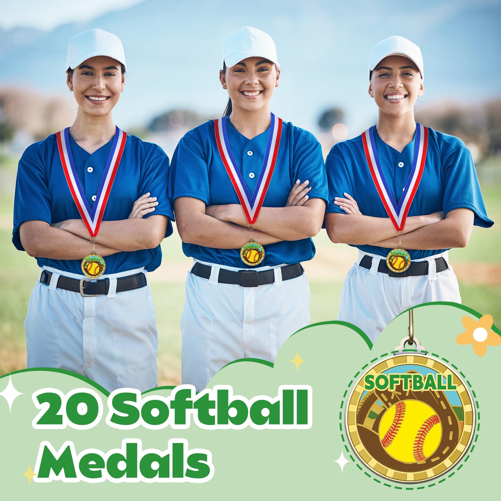 Remuuly medal in hand demonstrating 2-inch size and comfortable wear