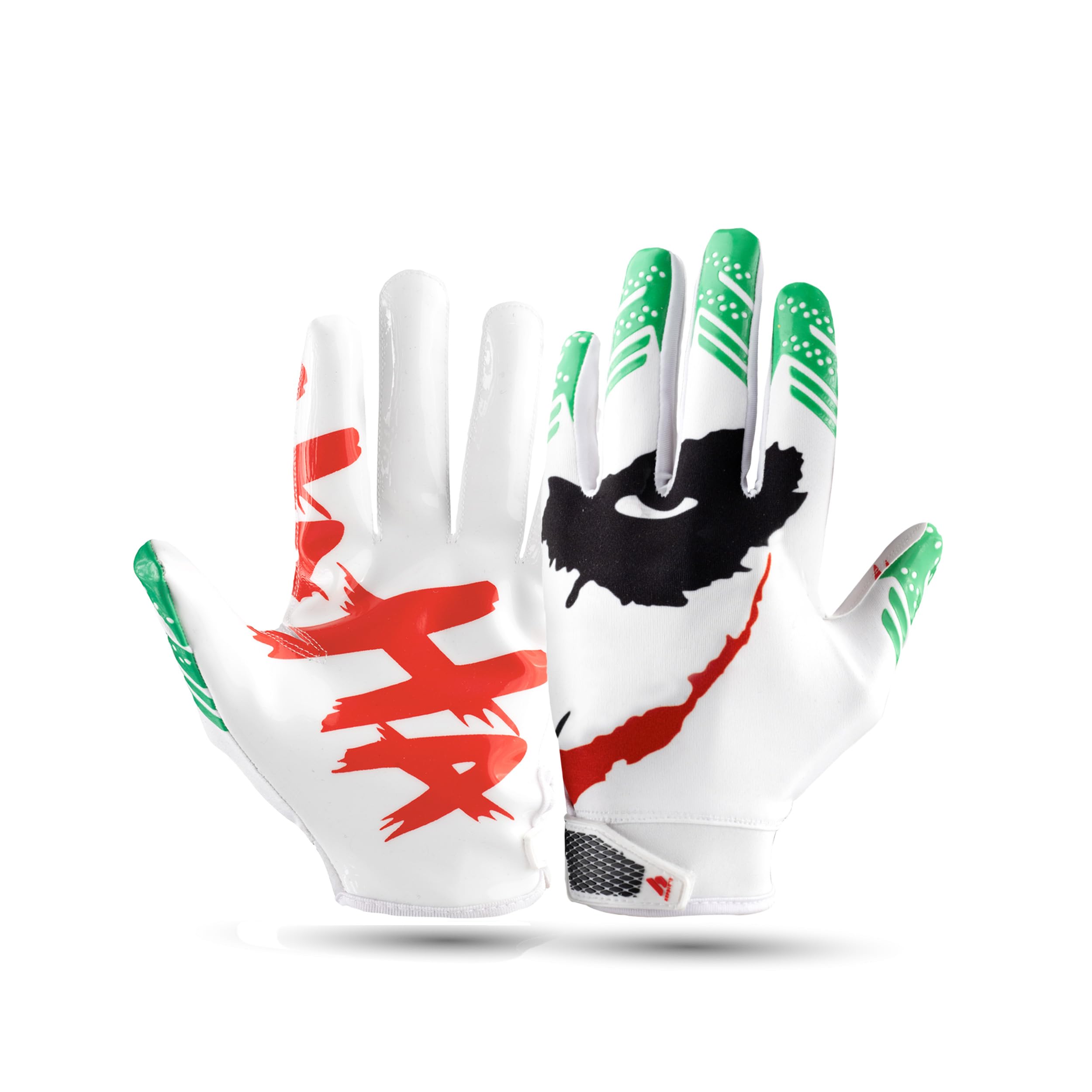 Repsters front view of gloves showing branding and fit, highlighting trusted performance