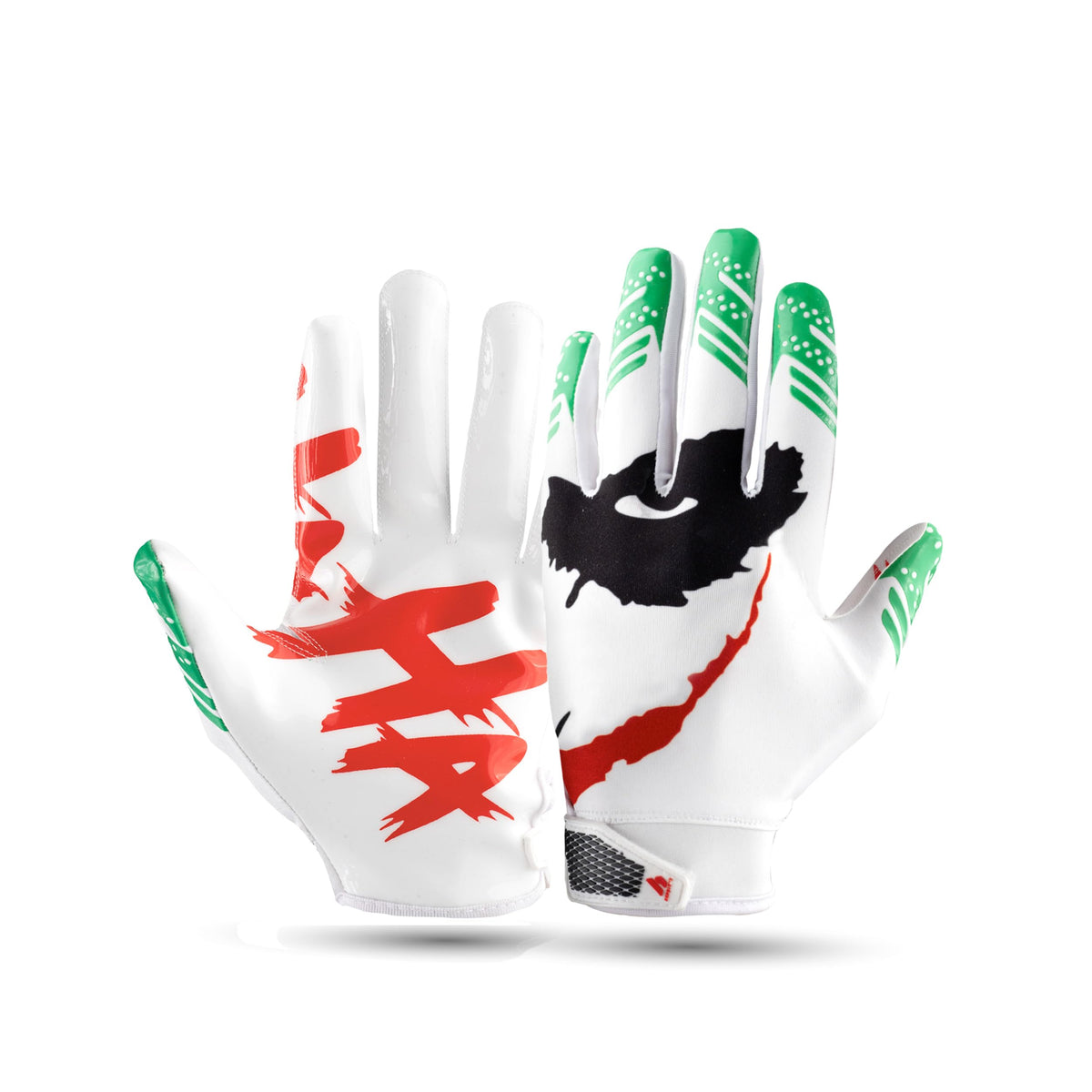 Repsters front view of gloves showing branding and fit, highlighting trusted performance