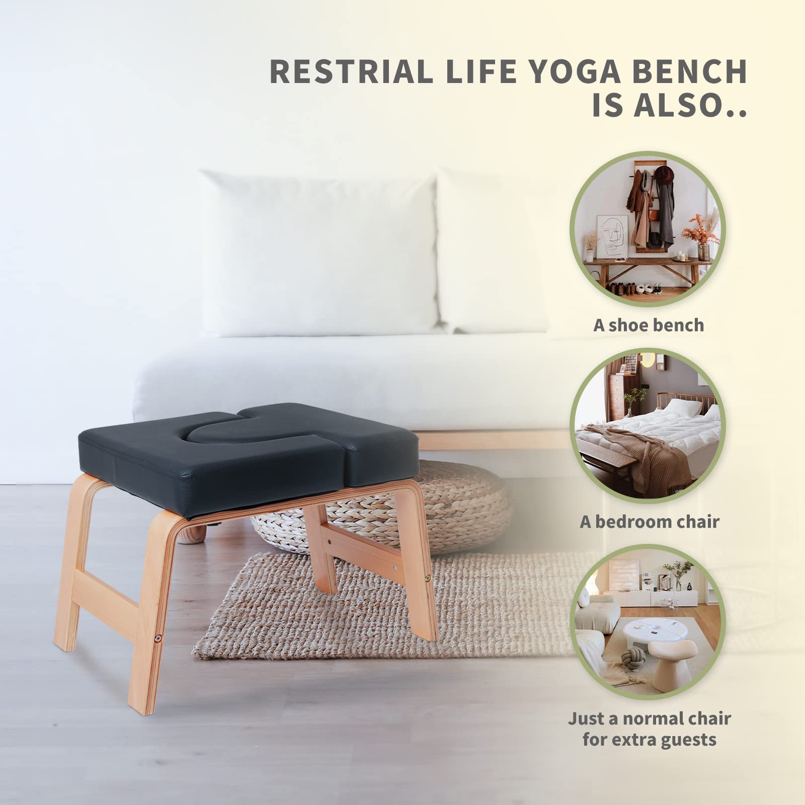 Restrial Life anti-slip feet close-up improving floor grip and safety