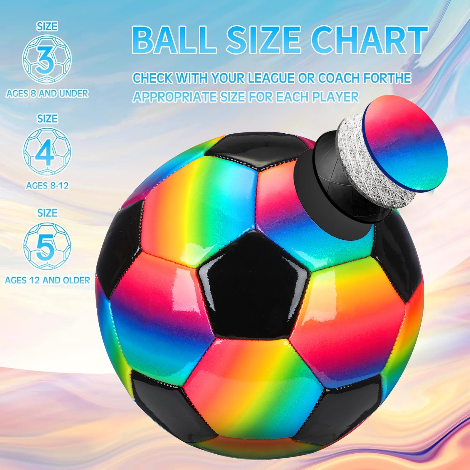 Retisee pump inflating ball demonstrates quick setup and portability