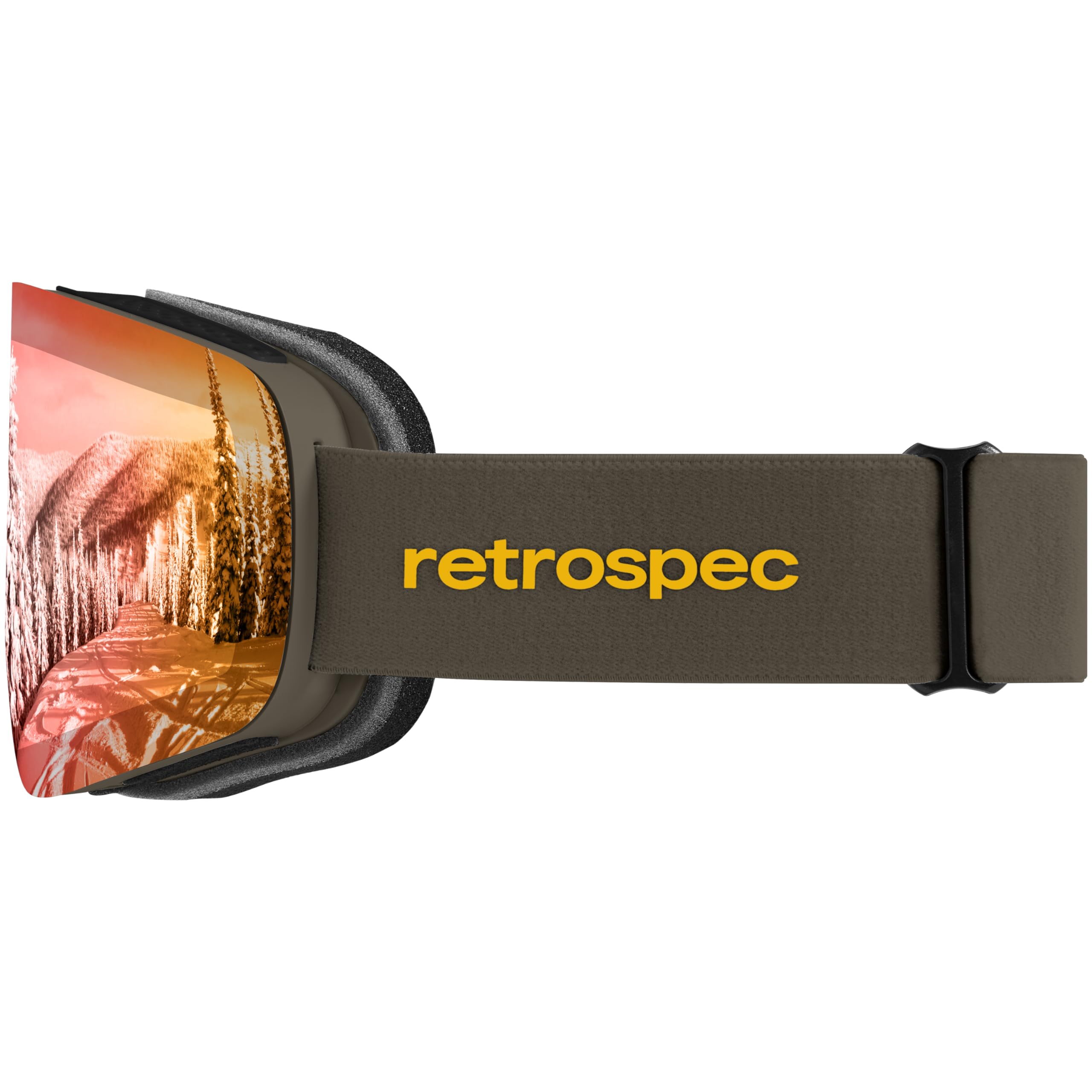 Retrospec Flume worn over glasses demonstrating OTG fit and comfort for eyeglass wearers