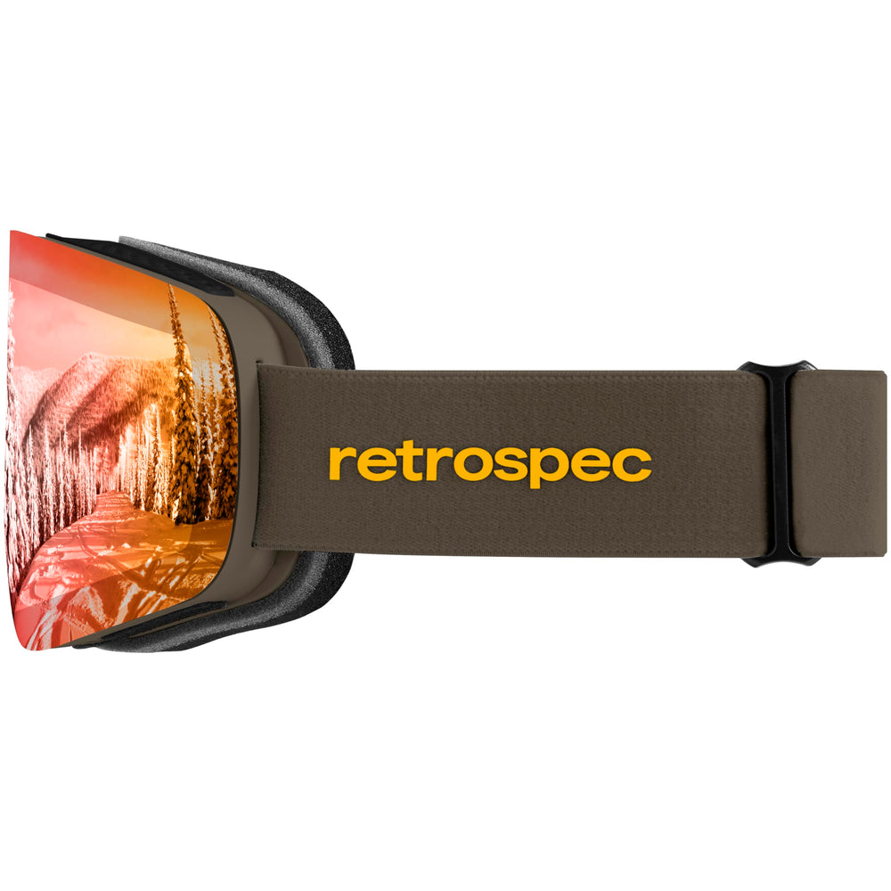 Retrospec Flume worn over glasses demonstrating OTG fit and comfort for eyeglass wearers