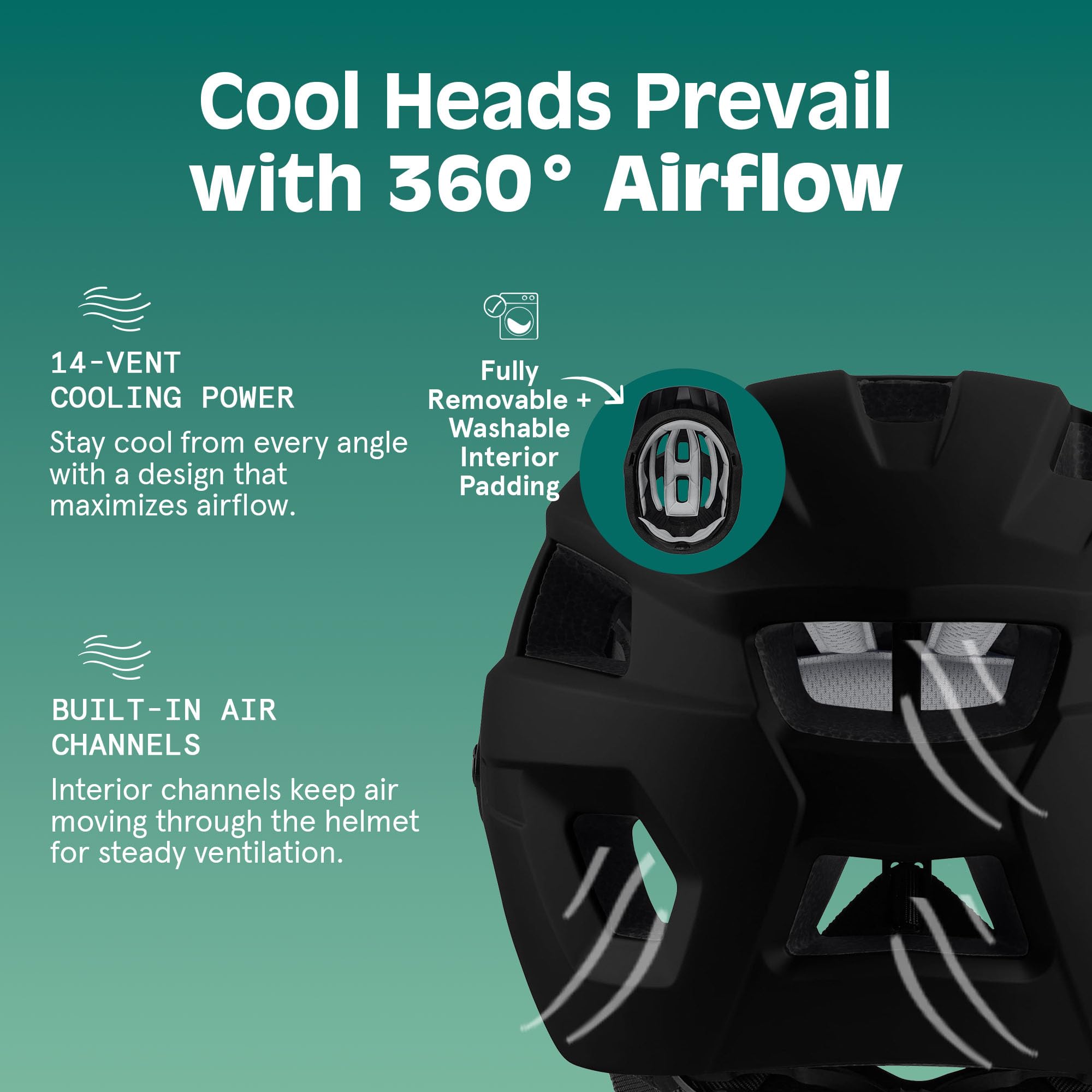 Retrospec Rowan detachable visor removed to show versatile sun protection