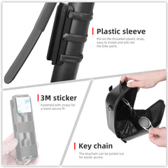 Rhinowalk bag detached with shoulder strap ready for hands-free carry