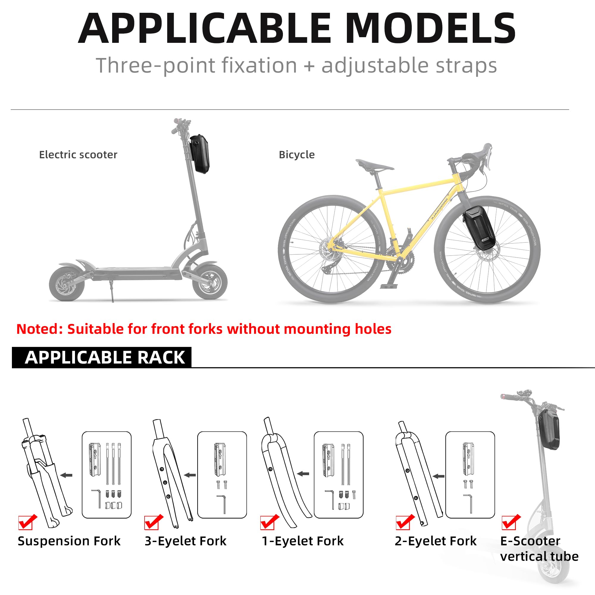 Rhinowalk bag next to smartphone showing compact 2.7L capacity