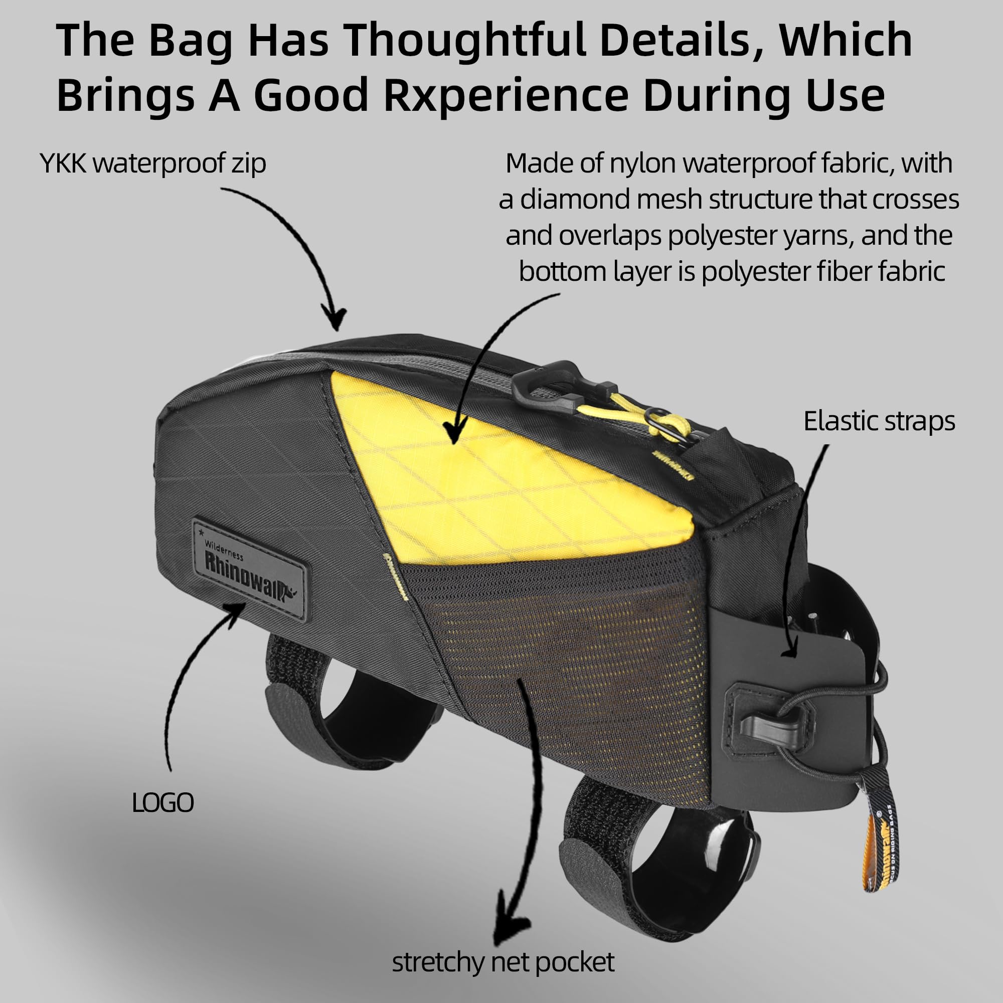 Rhinowalk side profile illustrating low-profile fit and aerodynamic shape