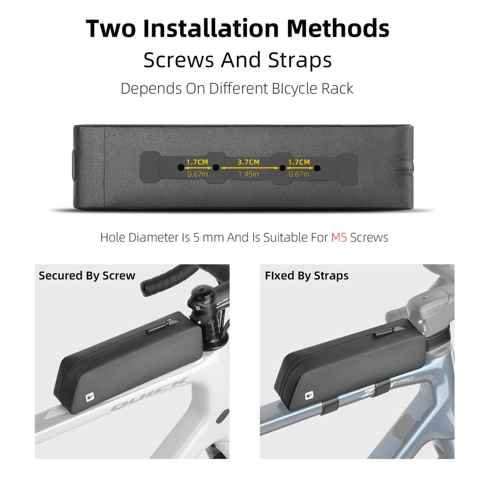 Rhinowalk zipper and seam detail illustrating splash protection advantage