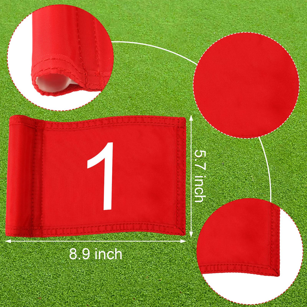 Riakrum close-up showing clear red and white numbering for easy identification