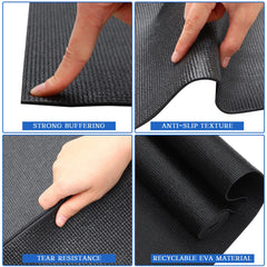 Riakrum rolled mat with strap ready for easy carrying to studio or park