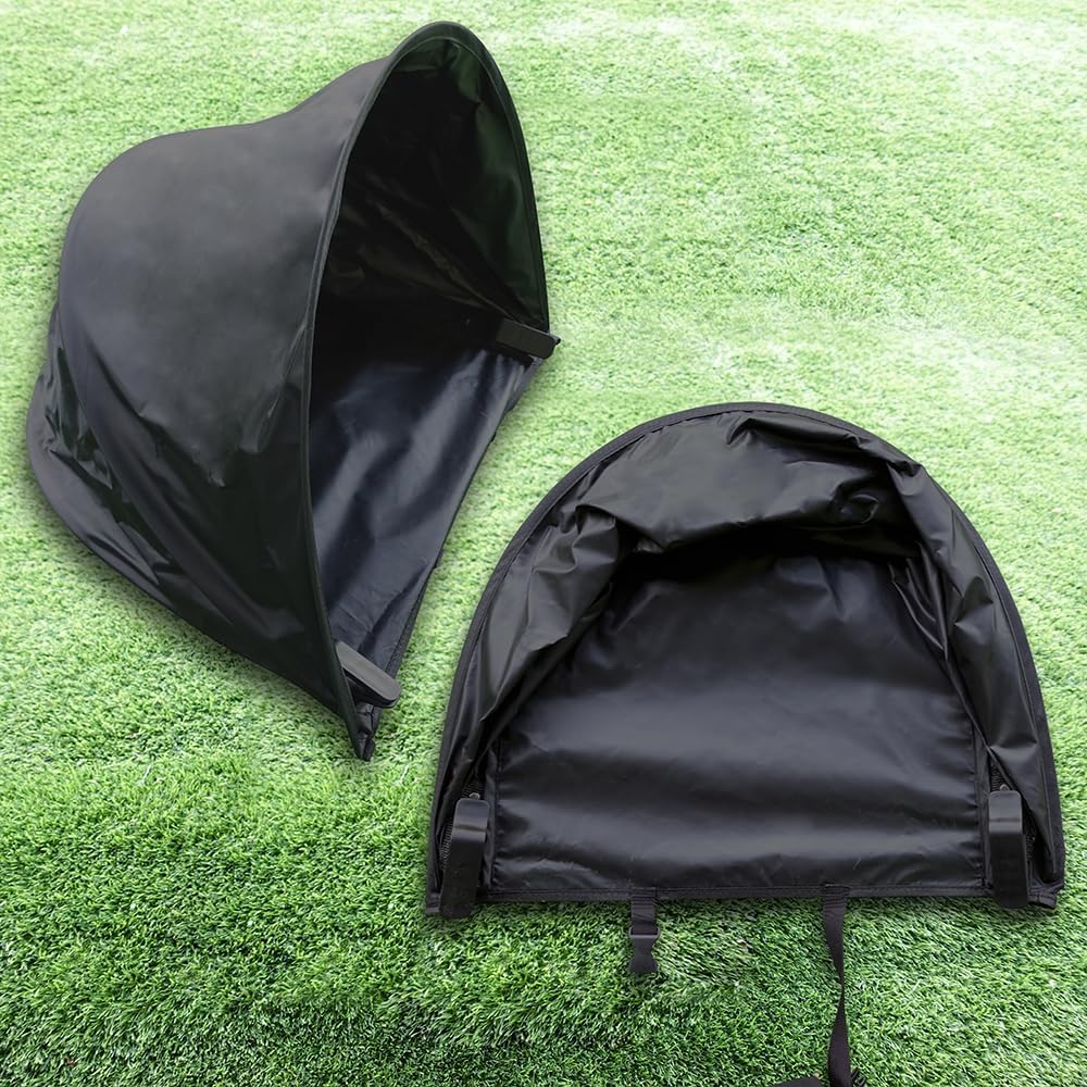 rideontogo folded in included storage pouch compact for easy pocket storage