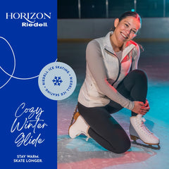 Riedell side profile of Horizon skate highlighting boot shape and support