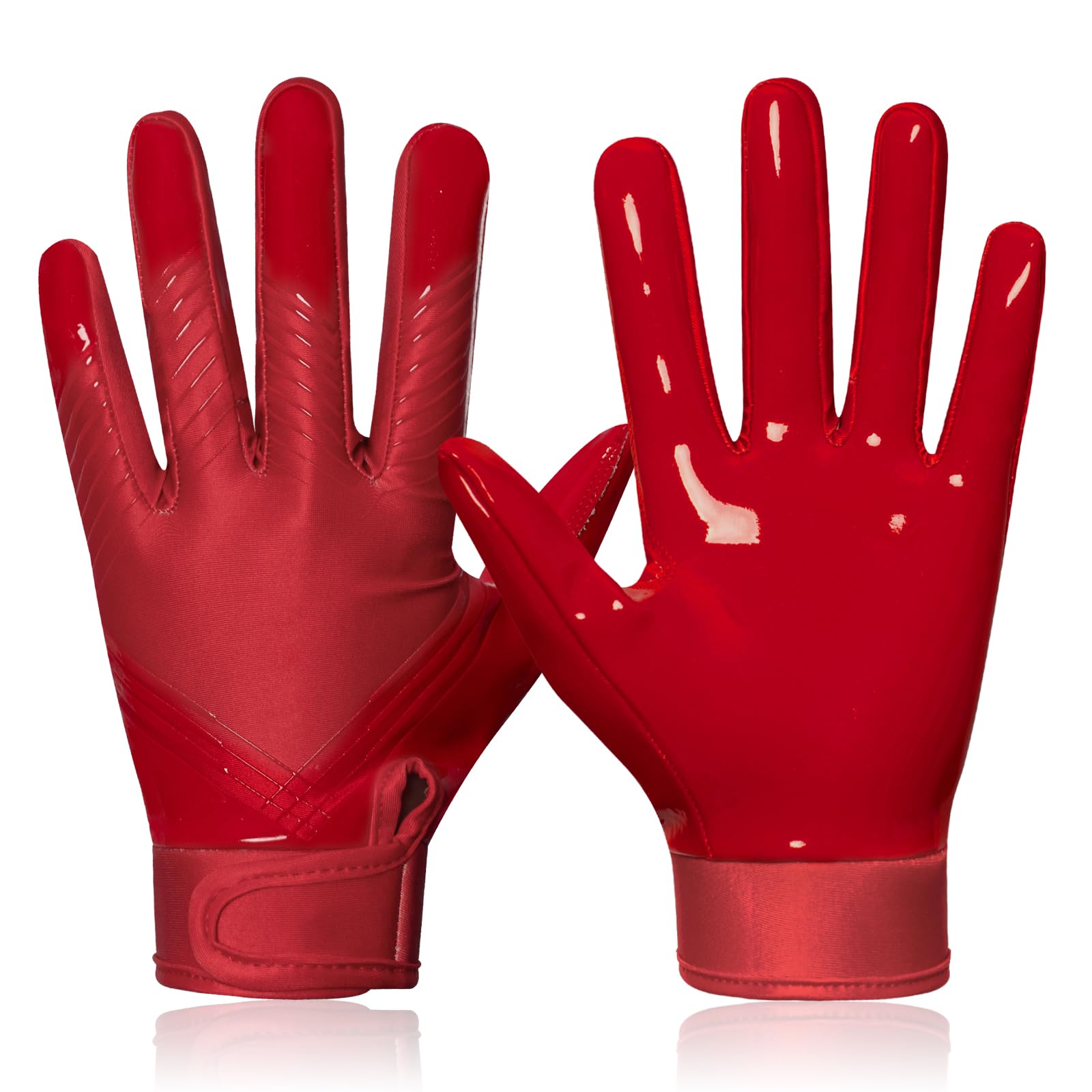 RIGWARL front view of gloves showing packaging and ready-to-play benefit