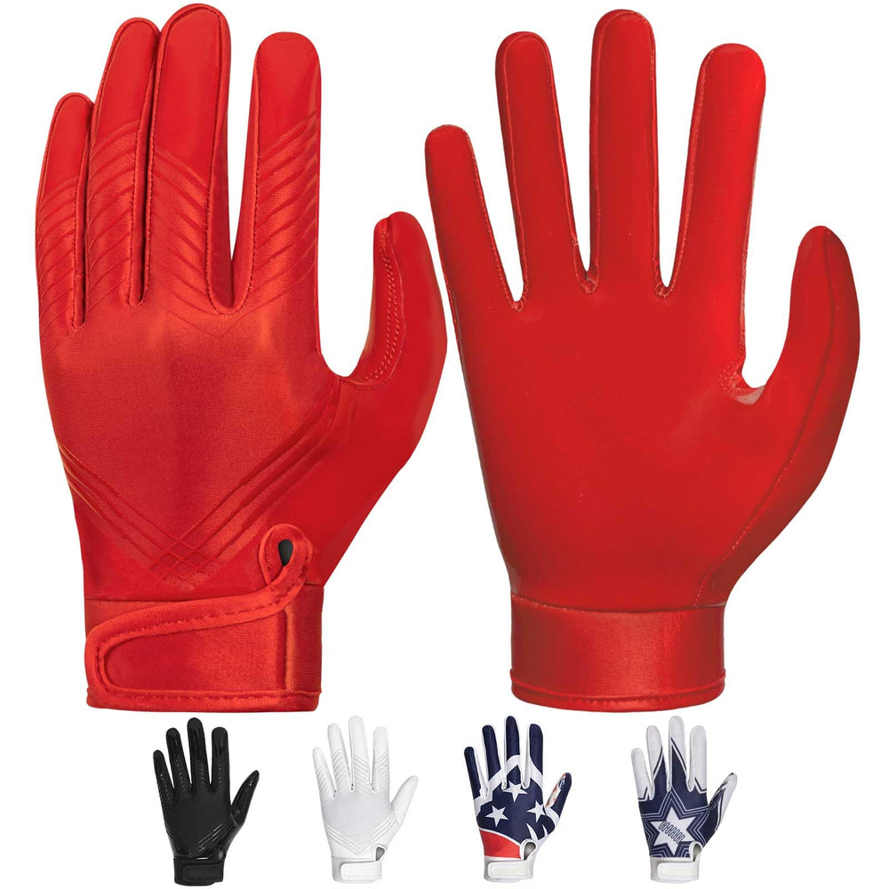 RIGWARL gloves front view showing branding and fit benefit improved visibility