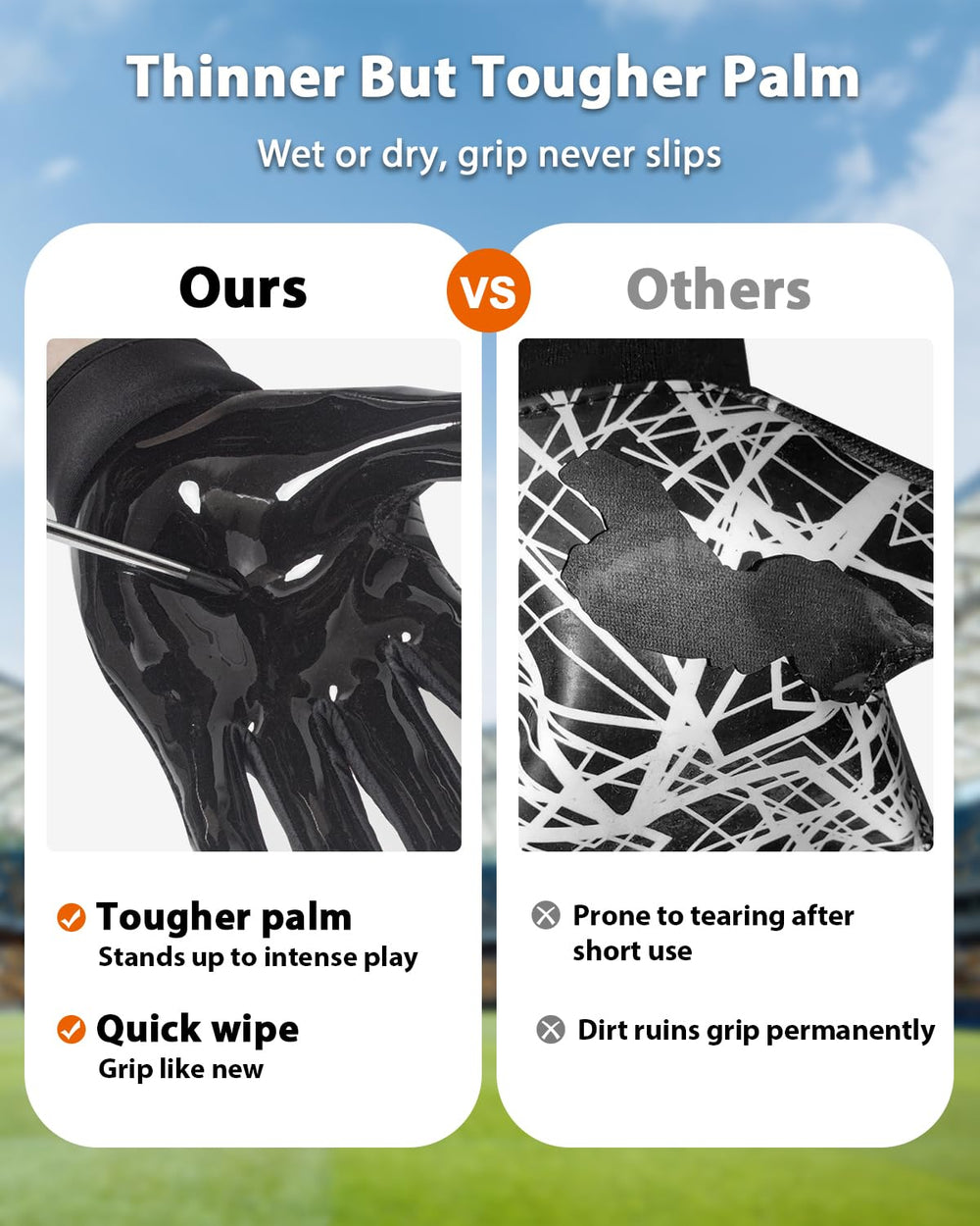 RIGWARL wrist strap and cotton pad delivering secure adjustable fit