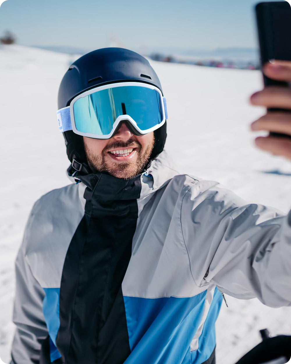 RIOROO goggles with carrying pouch showing travel-ready protection