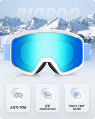 RIOROO close-up of triple-layer foam and flexible TPU frame for comfort