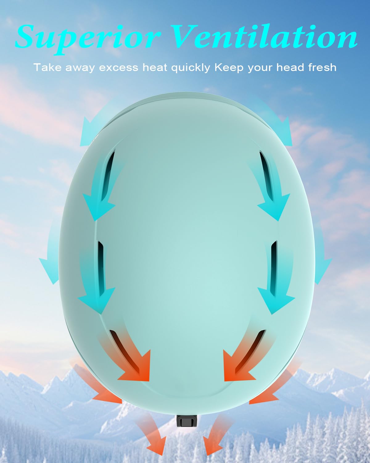 RIOROO EPS core interior revealing shock-absorbing foam for safety