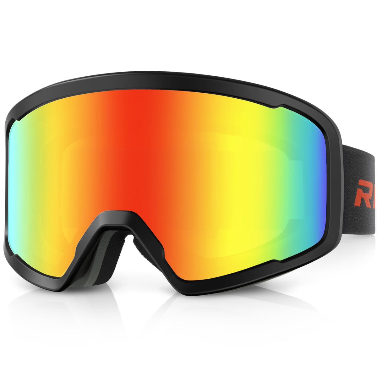 RIOROO front view showing panoramic lens and wide slope visibility