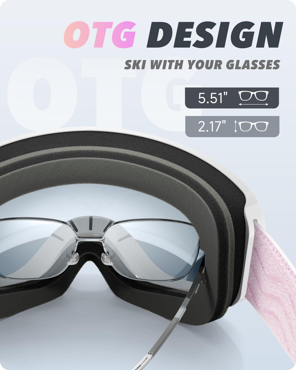 RIOROO goggles worn with helmet demonstrating secure fit and enhanced safety
