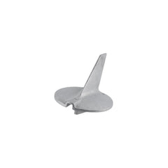 RisWhiteMeteors front view of trim tab zinc showing correct fit and protection