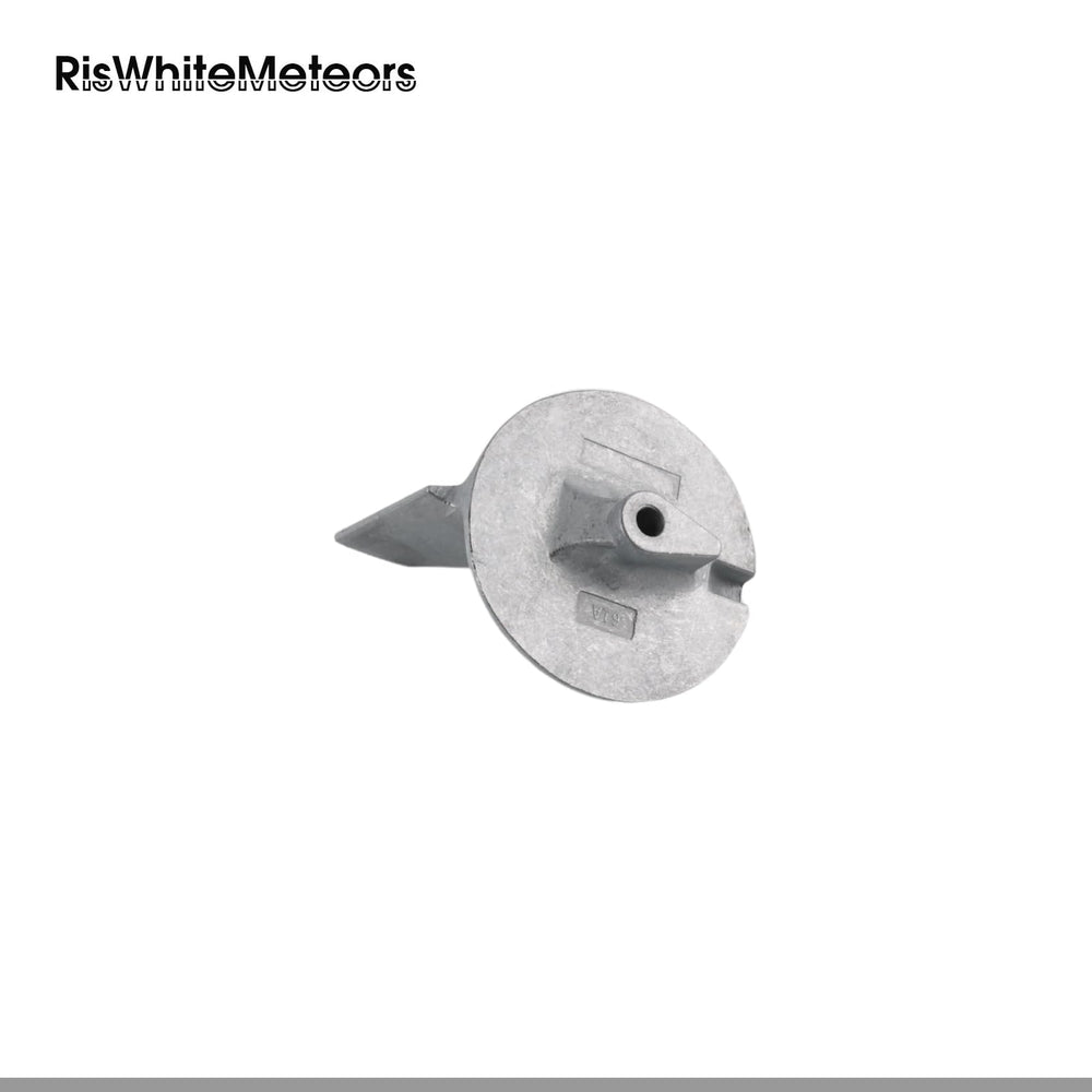 RisWhiteMeteors size comparison with coin to show compact, correct dimensions