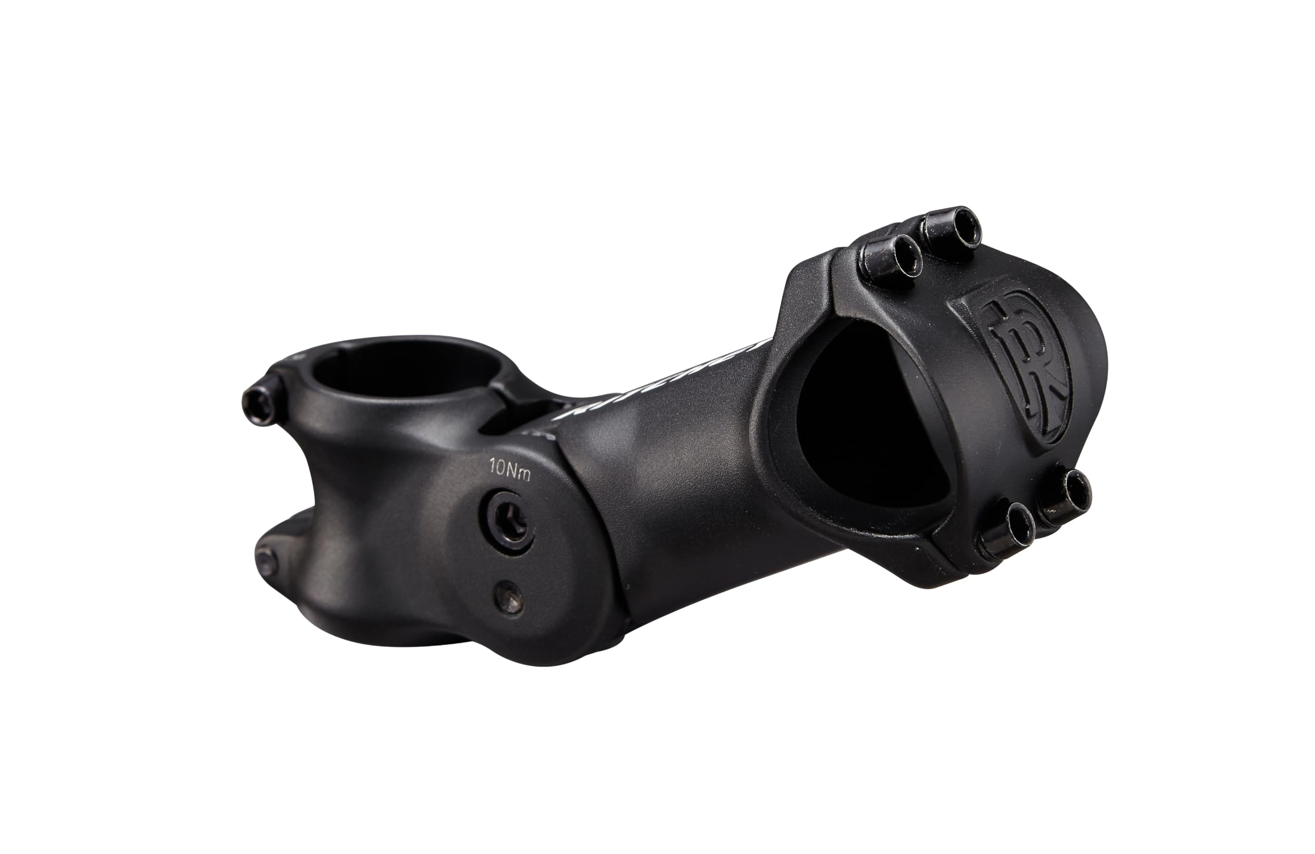 Ritchey stem front view showing 31.8mm clamp and secure fit benefit