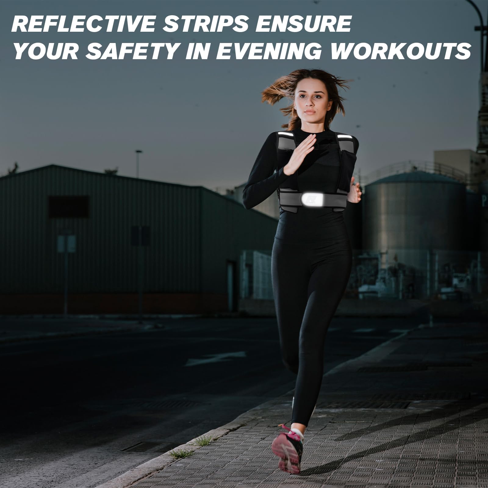 RitFit label and double-stitched edge protecting ballast from leakage and extending durability