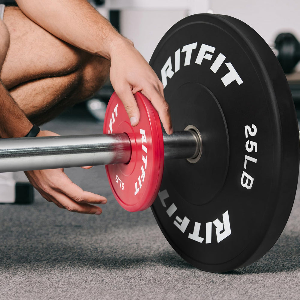 RitFit in a home gym lifestyle shot showing quiet training and polished look