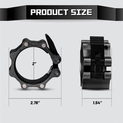 RitFit magnet attached to squat rack for convenient storage and fast access