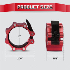 RitFit magnet attached to squat rack for easy access and storage