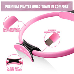 RitFit Pilates ball detail demonstrating texture and stable support